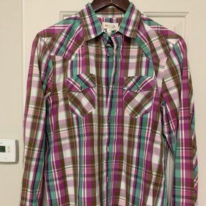 Diesel Plaid Button Down Shirt